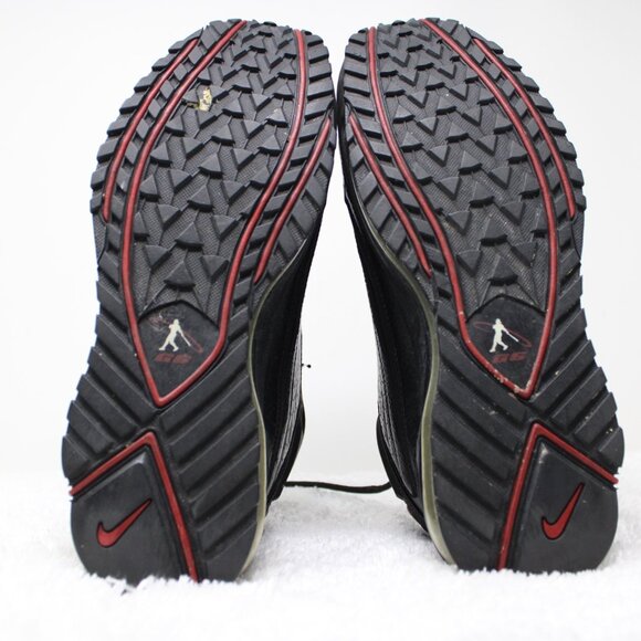 Nike Air Griffey Max GD 2 Shoes Mens 9.5 Black Varsity Red Lace Up Sneakers - Picture 14 of 14